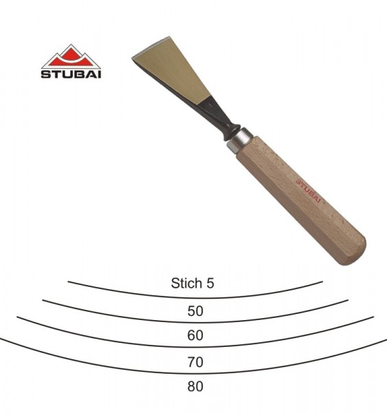 Stubai Standard - swiss shape - sweep 5 - sharpened