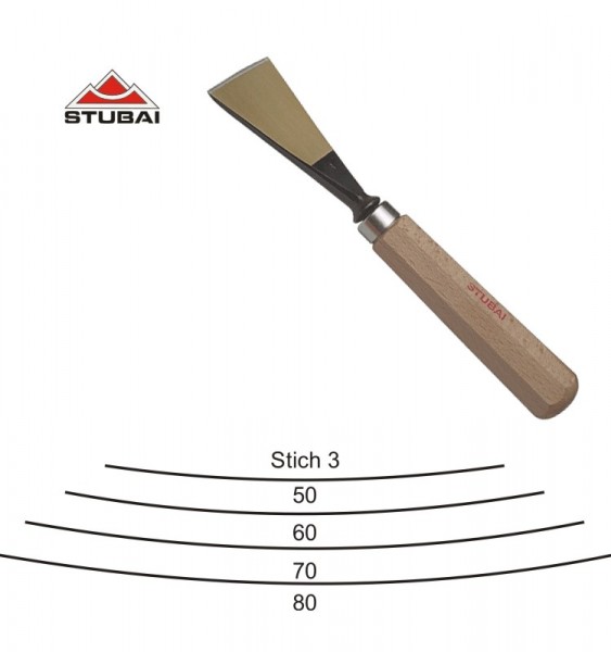 Stubai Standard - swiss shape - sweep 3 - sharpened