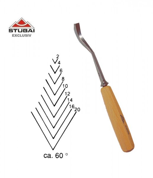 Stubai "Exclusive" - sweep 41 - short bent v-tool 60°