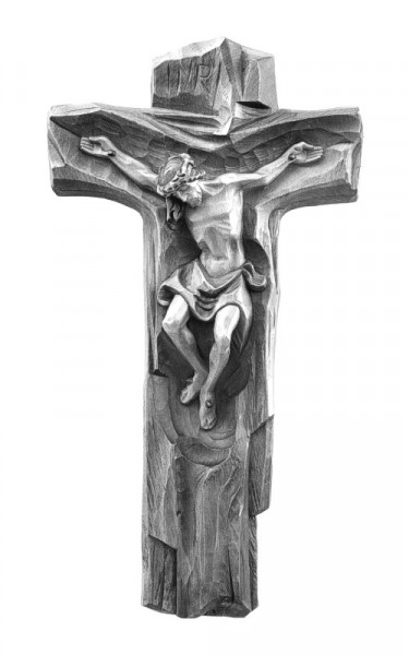 Crucifix – Ölberg – in relief