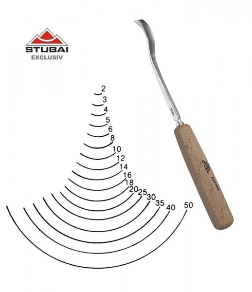 Stubai "Exclusive" - sweep 8 - back bent tool