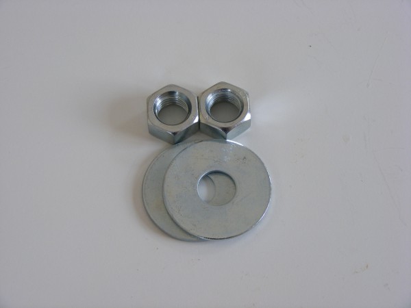 Fixating set for grinding discs
