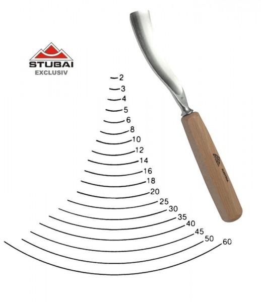 Stubai "Exclusive" - sweep 4 - long bent tool