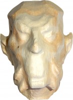 Krampus Mask Nr. 4 with beard Krampus Mask Nr. 4 with beard