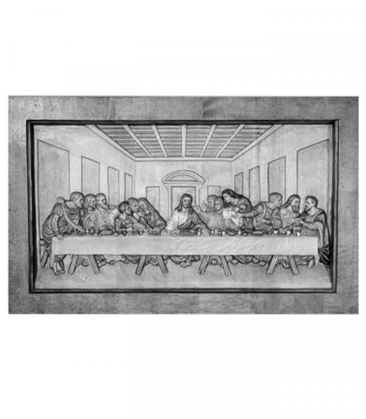 The Last Supper in relief - Leonardi da Vinci