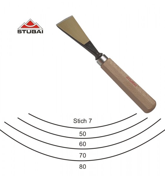 Stubai Standard - swiss shape - sweep 7 - sharpened