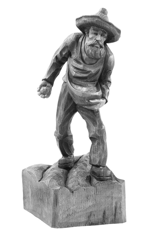 Sower Traditional figures Roughouts PrecarvAustria / Austrian
