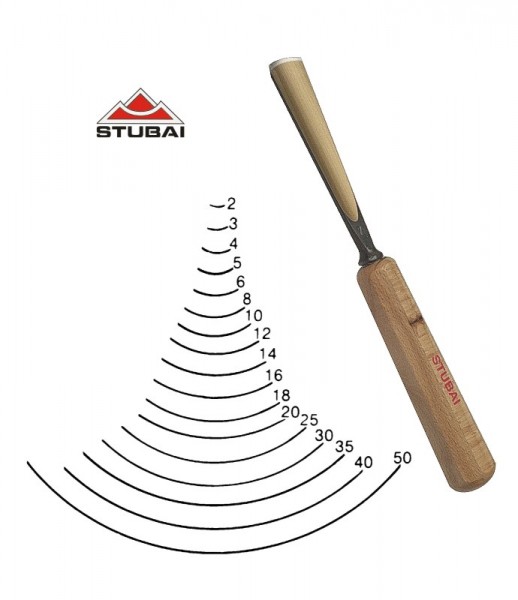 Stubai Standard - sweep 7 - straight tool - sharpened