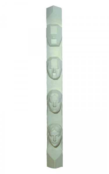 Female face - study cast bar