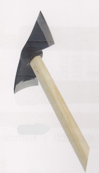 Axes with handle for wood