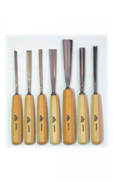 Stubai "Exclusive" set 3 for ornament carving - 7 pcs.