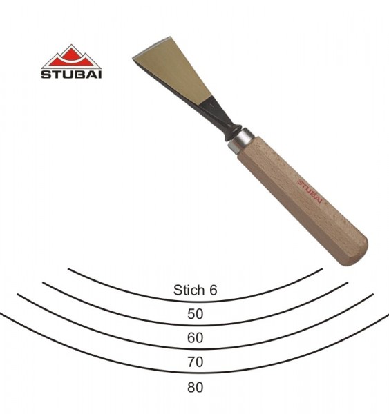 Stubai Standard - swiss shape - sweep 6 - sharpened