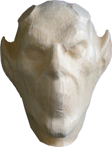 Krampus Devil's Mask 34 x 27 x18 cm