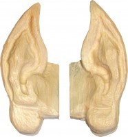 Ohren spitz 17 cm Ohren spitz 17 cm