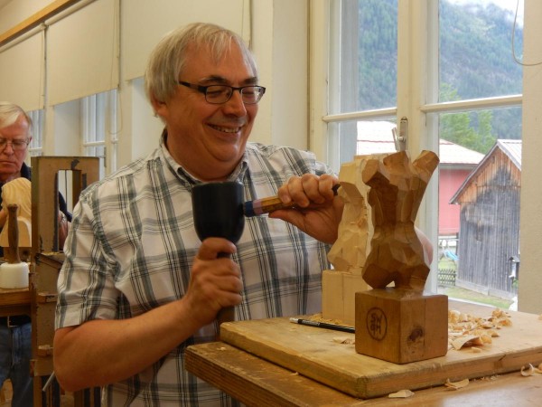 Voucher - 1 week course – half day incl. single room, full-board - Woodcarving and Sculpting Course