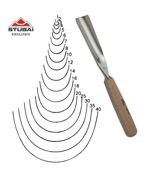 Stubai "Exclusive" - sweep 11 - straight tool