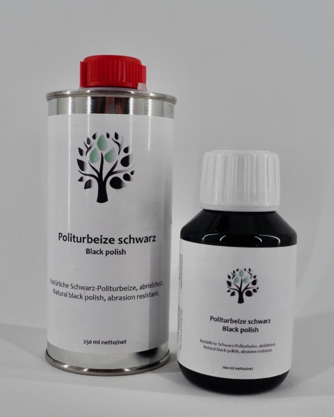 Politurbeize schwarz