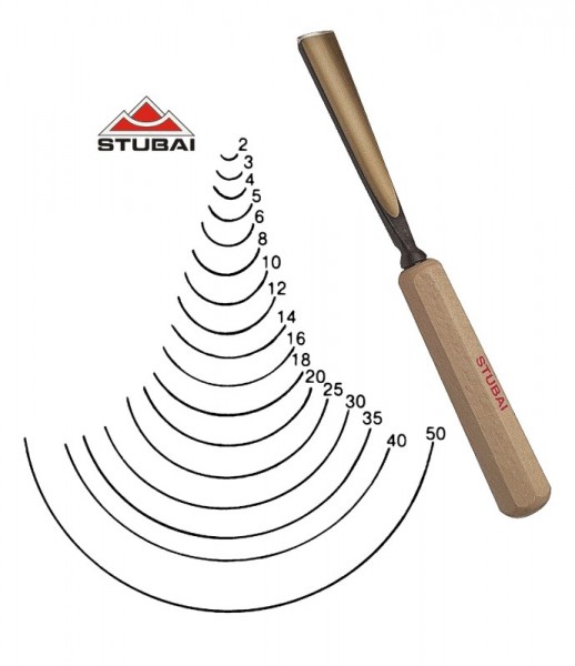 Stubai Standard - sweep 9 - straight tool - sharpened