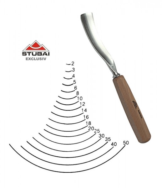 Stubai "Exclusive" - sweep 7 - long bent tool