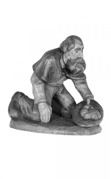 Shepherd - kneeling with fruits