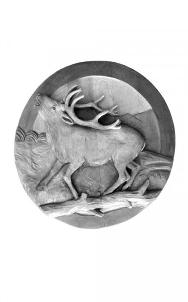 Relief Deer (Elk)