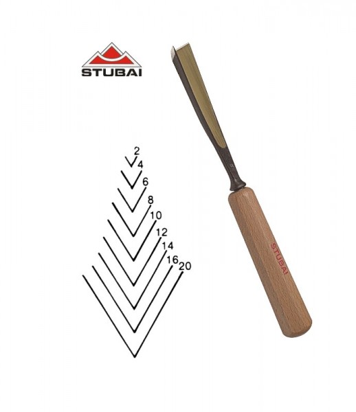 Stubai Standard - sweep 41 - straight v-tool 60°