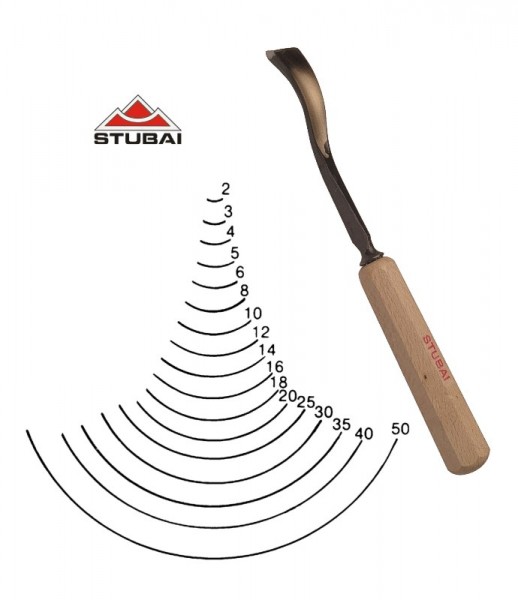 Stubai Standard - sweep 8 - back bent tool