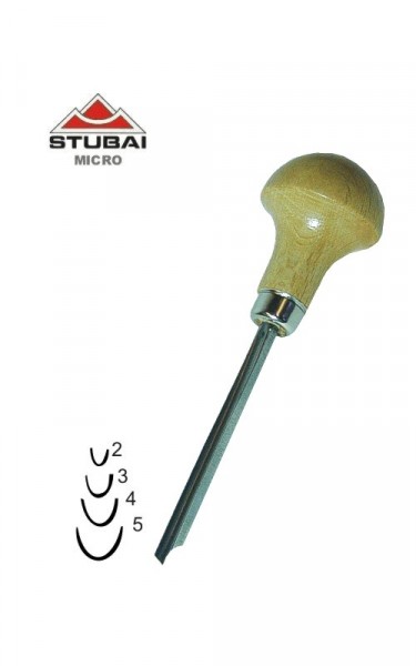 Stubai Micro Schnitzeisen Stich 11 - gerade Form
